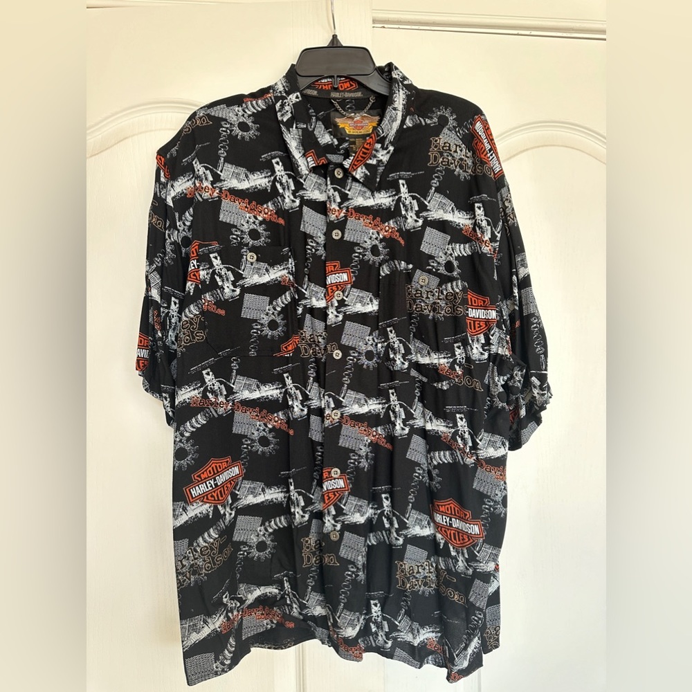 Harley davidson Men XXL Short Sleeves Shirt